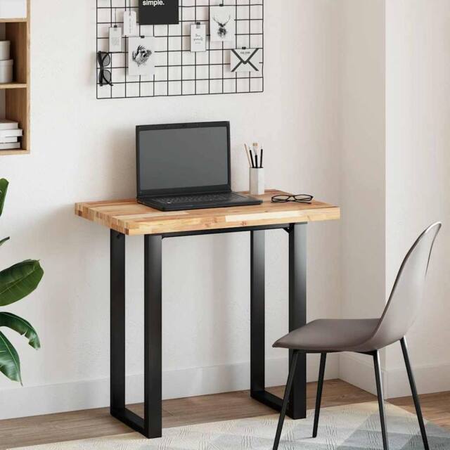 Berkfield Home Table Top Rectangular 60x50x4 cm Solid Wood Acacia in Brown - Size: 60 x 50 x 4 cm - image 1