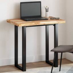 Berkfield Home Table Top Rectangular 60x50x4 cm Solid Wood Acacia in Brown - Size: 60 x 50 x 4 cm - thumbnail 2