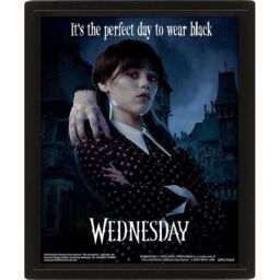 Wednesday It´s The Perfect Day To Wear Black 3D Poster - thumbnail 1