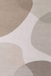 THE RUGS Ted Baker Hackney Wool Rug Clarissa Handwoven Abstract Living Room Rug in Beige - Size: 160 cm x 230 cm - thumbnail 1