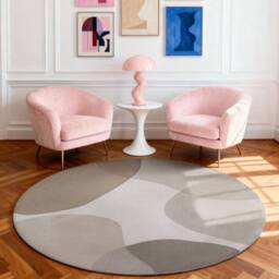 THE RUGS Ted Baker Hackney Wool Rug Clarissa Handwoven Abstract Living Room Rug in Beige - Size: 160 cm x 230 cm - thumbnail 6