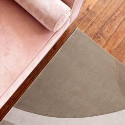 THE RUGS Ted Baker Hackney Wool Rug Clarissa Handwoven Abstract Living Room Rug in Beige - Size: 160 cm x 230 cm - thumbnail 3
