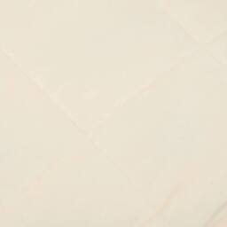 Berkfield Home Soft Weighted Blanket Light Cream 122x183 cm 9 kg Fabric - thumbnail 4