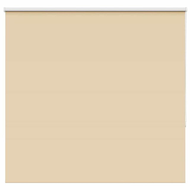 Berkfield Home Roller Blind Blackout Beige 165x130 cm Fabric Width 161.6 cm Polyester - image 1