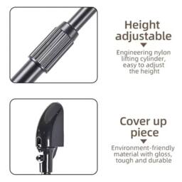 SPETLEK 2 Universal Satellite Surround Speaker Stands in Black - thumbnail 5