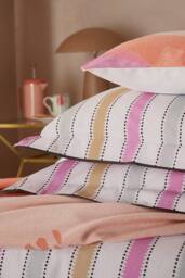 YVONNE ELLEN 'Signature Stripe' Cotton Cushion - Size: 45 cm x 45 cm - thumbnail 2