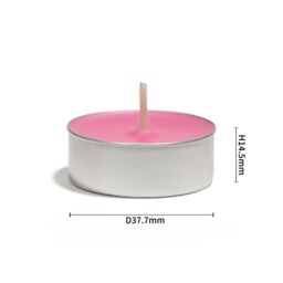 Hello Kitty Scented Tealight Candles Pack of 50 Pink Bergamot Grapefruit Ginger Fragrance - Size: 500g - thumbnail 3