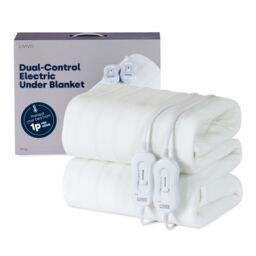 LIVIVO Dual-Control Electric Under-Blanket - King in White - thumbnail 1