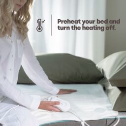 LIVIVO Dual-Control Electric Under-Blanket - King in White - thumbnail 4