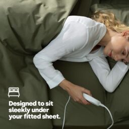 LIVIVO Dual-Control Electric Under-Blanket - King in White - thumbnail 6