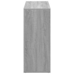 Berkfield Home Room Divider Bookcase Grey Sonoma 69.5x29x69.5 cm Engineered Wood - thumbnail 6