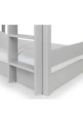 Julian Bowen Trio 3 Tier Triple Bunk Bed in Grey - Size: Single - thumbnail 7