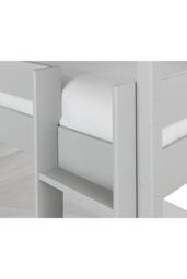 Julian Bowen Trio 3 Tier Triple Bunk Bed in Grey - Size: Single - thumbnail 6