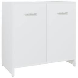 Berkfield Home 4 Piece Bathroom Furniture Set White - thumbnail 4