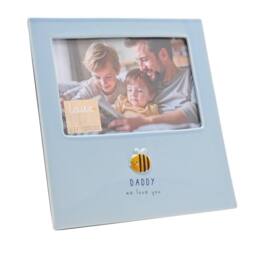 "Love Life Sentiment Gift Photo Frame 4"" x 6"" - Daddy in Blue" - thumbnail 3