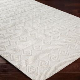 Livabliss Hygge Hand Woven Wool Cottage Rug in Off-White - Size: 90 cm x 150 cm - thumbnail 6