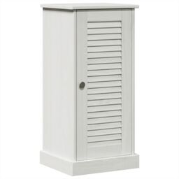 Berkfield Home Bathroom Furniture Set with Shelf 2 pcs Brown & White Medium - thumbnail 5