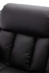 More4Homes Chester Electric Recliner Bonded Leather 2+3 Seater Sofa Set in Black - thumbnail 6
