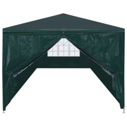 Berkfield Home Party Tent 3x9 m Green - thumbnail 3