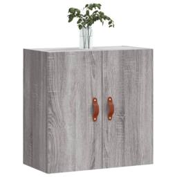 Berkfield Home Wall Cabinet Grey Sonoma 60x31x60 cm Engineered Wood - Size: 60 x 31 x 60 cm - thumbnail 3
