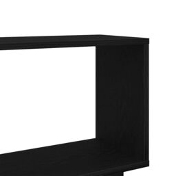 Berkfield Home Bookcase Black Oak 80x24x96 cm Engineered Wood - Size: 80 x 24 x 96 cm - thumbnail 8