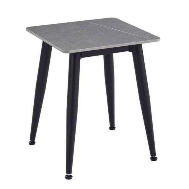 Havendro Grey Sintered Stone Side Table Scratch Resistant Sofa Lamp Table - image 1