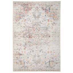 Kukoon Ivory Beige Traditional Flatwoven Living Room Area Rug Hallway Runner - Size: 240 cm x 330 cm - thumbnail 1