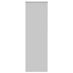 Berkfield Home Roller Blind Blackout Light Grey 85x210 cm Fabric Width 80.7 cm Polyester - thumbnail 1