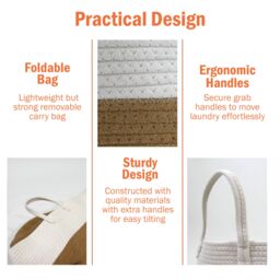 Libbi Lou Cotton Rope Storage Basket - thumbnail 2