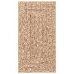 Berkfield Home Rug 80x150 cm Jute Look Indoor & Outdoor in Brown - Size: 100 cm diameter - thumbnail 4