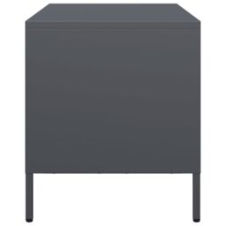 Berkfield Home TV Cabinet Anthracite 68x39x43.5 cm Cold-rolled Steel in Black - thumbnail 6