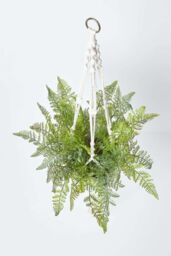 Homescapes Green Fern Hanging Plant, 95 cm - thumbnail 2