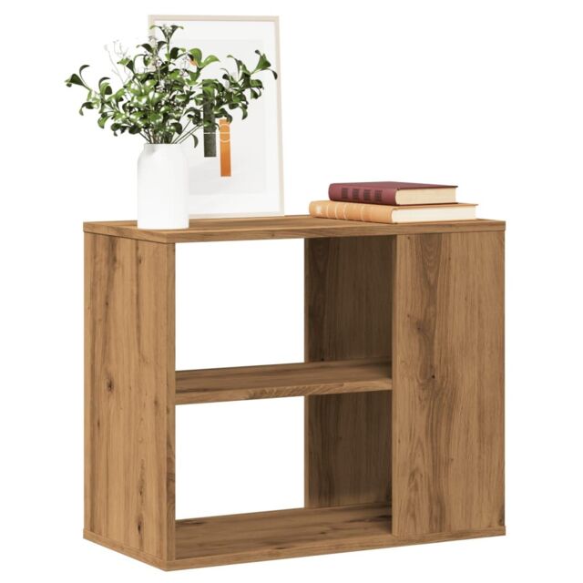Berkfield Home Side Cabinet Artisan Oak 60x30x50 cm Engineered Wood in Brown - Size: 60 x 30 x 50 cm - image 1