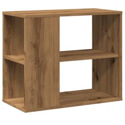 Berkfield Home Side Cabinet Artisan Oak 60x30x50 cm Engineered Wood in Brown - Size: 60 x 30 x 50 cm - thumbnail 6
