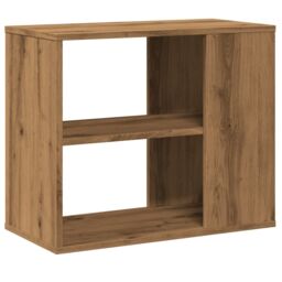 Berkfield Home Side Cabinet Artisan Oak 60x30x50 cm Engineered Wood in Brown - Size: 60 x 30 x 50 cm - thumbnail 2