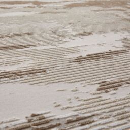 The Rug Shop UK Beige Modern Abstract Easy to Clean Ivory Area Rug - Size: 240 cm x 320 cm - thumbnail 8