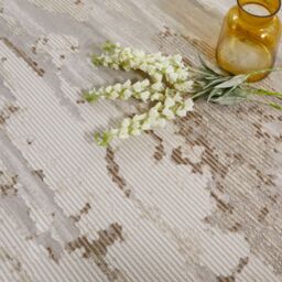 The Rug Shop UK Beige Modern Abstract Easy to Clean Ivory Area Rug - Size: 240 cm x 320 cm - thumbnail 3