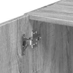 Berkfield Home Wall Cabinet Grey Sonoma 30x42.5x40 cm Engineered Wood - thumbnail 9