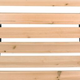 Berkfield Home Garden Bench 122 cm Wood in Brown - thumbnail 6