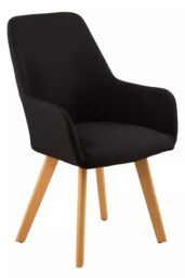 Orsina Stockholm Leisure Chair in Black - thumbnail 2