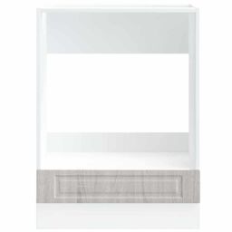 Berkfield Home Oven Cabinet¬†Porto Grey Sonoma Engineered Wood - thumbnail 4