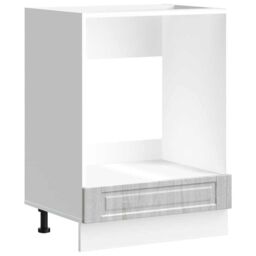 Berkfield Home Oven Cabinet¬†Porto Grey Sonoma Engineered Wood - thumbnail 2