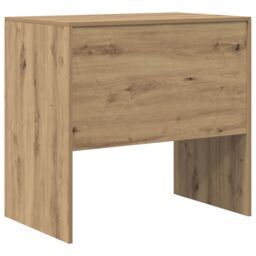 Berkfield Home Desk Artisan Oak 80x50x76 cm Engineered wood in Brown - Size: 80 x 50 x 76 cm - thumbnail 6
