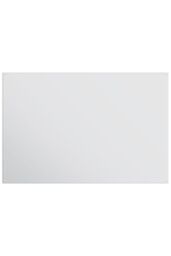 MirrorOutlet Circuitt 4mm Sheet Mirror Glass Polished Edges 4 Holes 120 x 80cm in Silver - Size: 1 Pack - thumbnail 4