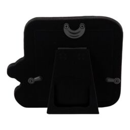 Happy Homewares Square Shaped Teddy Bear Baby Photo Frame with Small Diamante Stars in Silver - thumbnail 5