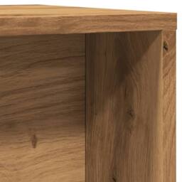 Berkfield Home Nesting Coffee Tables 2 pcs Artisan Oak Engineered Wood in Brown - thumbnail 8
