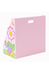 Teamson Kids Fantasy Fields Magic Garden Kids Bookshelf Bookcase Book in Pink - thumbnail 6