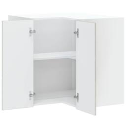 Berkfield Home Kitchen Wall Corner Cabinet Kalmar Grey Sonoma Engineered Wood - thumbnail 5