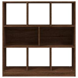 Berkfield Home Classic Book Cabinet Brown Oak 97.5x29.5x100 cm Engineered Wood - thumbnail 4