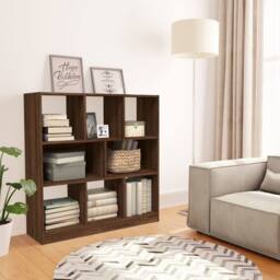 Berkfield Home Classic Book Cabinet Brown Oak 97.5x29.5x100 cm Engineered Wood - thumbnail 2